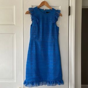 JCrew lace overlay dress